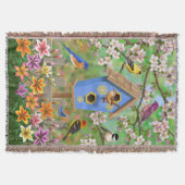 ソンバーズリガーデンバードハウス スローブランケット (正面)