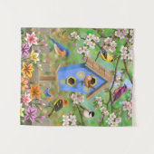 ソンバーズリガーデンバードハウス タペストリー (正面(横))