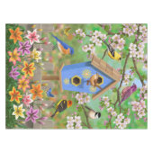 ソンバーズリガーデンバードハウス テーブルクロス (正面(横))