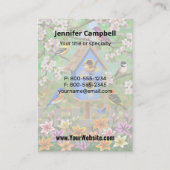 ソンバーズリガーデンバードハウス 名刺 (裏面)