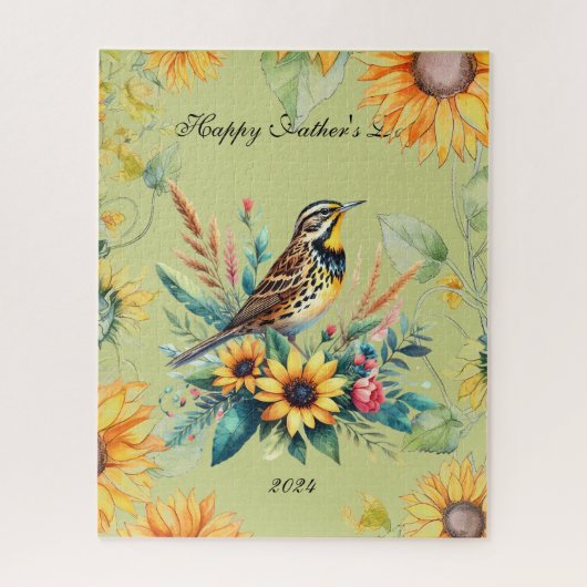 ソンバードハッピーファーザーズデイパズル ジグソーパズル (縦)