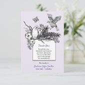 ソンバードベリーフメントサンキューカード 出欠カード (スタンド正面)