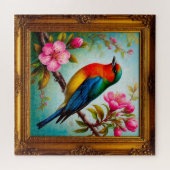 ソンバ鮮やかードオンフラワーブランチ ジグソーパズル (横)