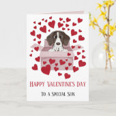 ソンパピインボックスバレンタイン カード (黄色い花)