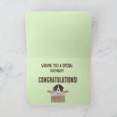 ソンパピーインボックス誕生日カード カード (内部)