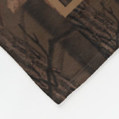 ソンパーソナライズされた&パパからの私のパパラブレターへ フリースブランケット (角)