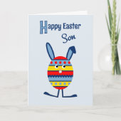 ソンブルーイースターエッグバニー シーズンカード (正面)