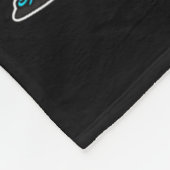 ソンブレロとポンチョ・シンコを持つキッズメキシカンサル フリースブランケット (角)