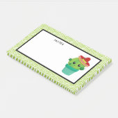 ソンブレロのかわいいサボテン ポストイット (アングル)