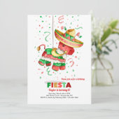 ソンブレロのピニャータ 招待状 (スタンド正面)