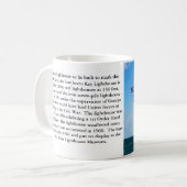 ソンブレロの主灯台、フロリダはマグを調整します コーヒーマグカップ (正面左)