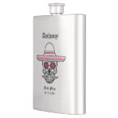 ソンブレロシュガースカル|花婿介添人結婚の贈り物 フラスク (左)