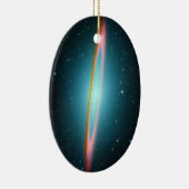 ソンブレロスパイラル銀河系NGC 4594 セラミックオーナメント (右)