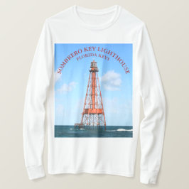ソンブレロ鍵ライトハウスフロリダ鍵ロングスリーブ Tシャツ