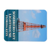 ソンブレロ鍵ライトハウスフロリダ鍵 マグネット (横)