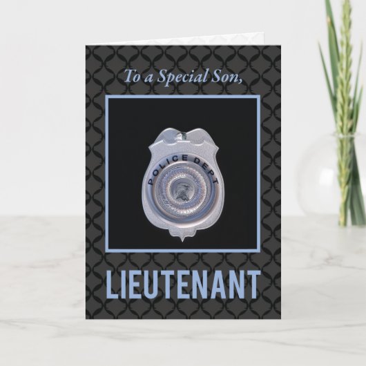 ソンプロモーション警部中尉 カード (正面)