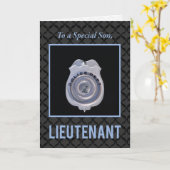 ソンプロモーション警部中尉 カード (黄色い花)