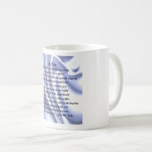 ソンポーブムグ – ブルーデザイン コーヒーマグカップ (正面右)