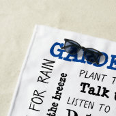 ソンマオチュウ – ガーデンルールビーチタオル ビーチタオル (インサイチュ)