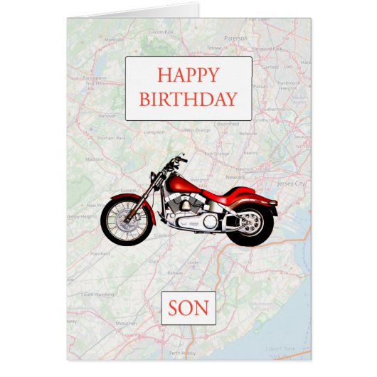 ソンマップとバイク誕生日 (正面)