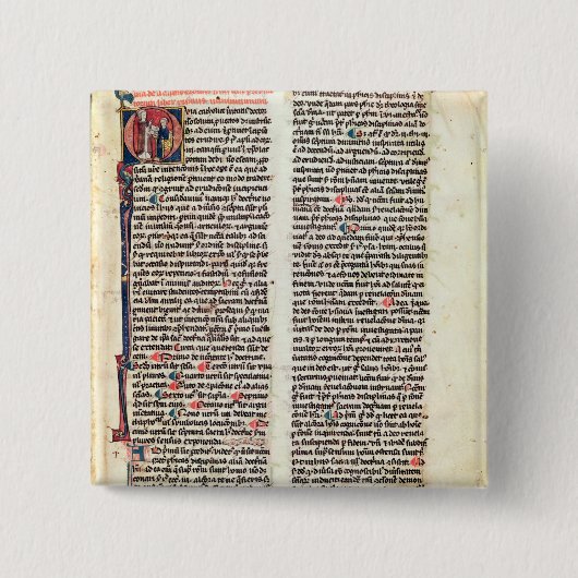 「ソンムde Theologie'からのページ 缶バッジ (正面)