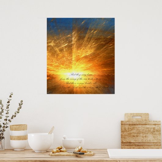 ソンライズ ポスター (キッチン)