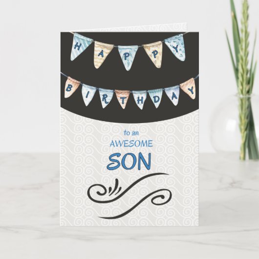 ソン素晴らしハッピーバースデー カード (正面)