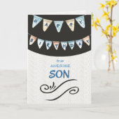 ソン素晴らしハッピーバースデー カード (黄色い花)