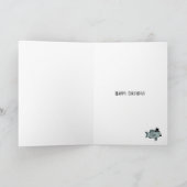 ソン誕生日フィッシュプンジョークカード カード (内部)