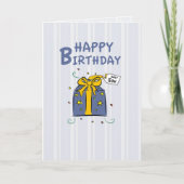 ソン誕生日 カード (正面)