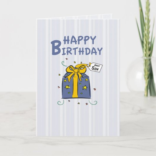 ソン誕生日 カード (正面)
