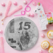 ソン10代の誕生日ギタグランジー ペーパープレート (パーティー)