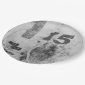 ソン10代の誕生日ギタグランジー ペーパープレート (アングル)