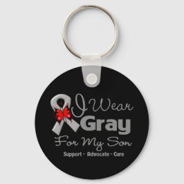 ソン – グレーリボン認識度 キーホルダー