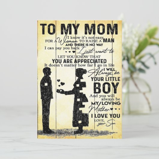 ソン・トゥ・マム・ギフト |家族への特別な贈り物 シーズンカード (スタンド正面)