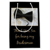 ソン・ブリデスマ感謝していン・ユー ミディアムペーパーバッグ (正面)