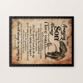 ソン·ラバーズ|素晴らしい息子に愛していることを思い出して ジグソーパズル (横)