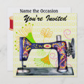 ソーかわいらし招待状- SRF 招待状 (正面/裏面)