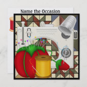 ソーかわいらし招待状- SRF 招待状 (正面/裏面)