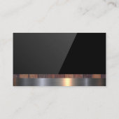 ソーとハンマー | 建築大工 名刺 (裏面)