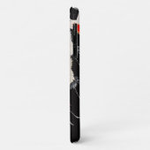 ソーア!ウッドブ日本のロックプリント。iPhone / iPadケース Case-Mate iPhoneケース (裏面/左)