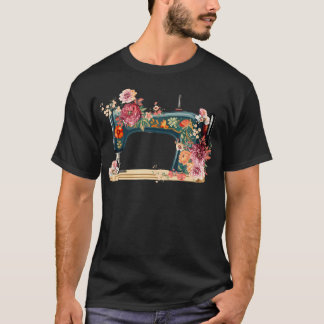 ソーイング好き女子のためのクールなソーイングアート Tシャツ