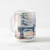 ソーイング コーヒーマグカップ (正面左)