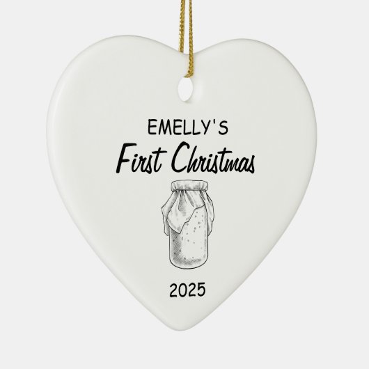 ソーウおもしろいドー名クリスマス、ソードー セラミックオーナメント (右)