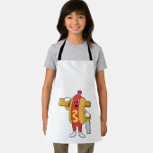ソーウッドと大工のホットドッグ エプロン (インサイチュ)