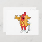 ソーウッドと大工のホットドッグ ポストカード (正面/裏面)