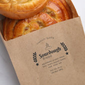 ソーウードパンベーカリービジネスミニマモダンリスト ラバースタンプ