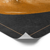 ソーウードパンレシピシャルボードキッチンアート ポスター (角)