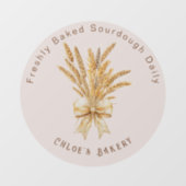 ソーウ焼いたドパン│小麦弓 ウィンドウサイン (シート)