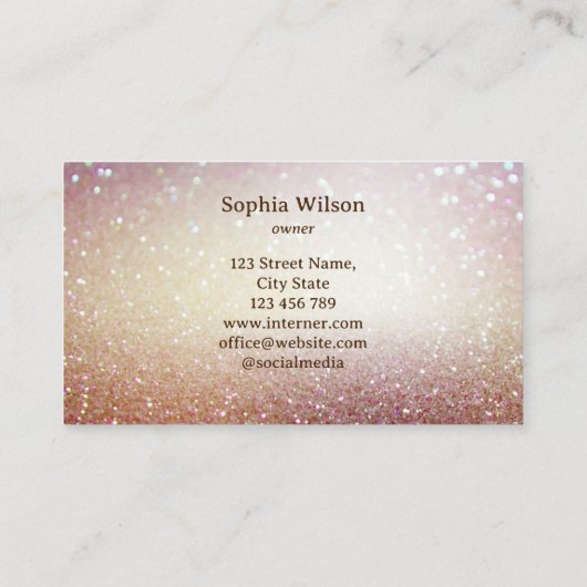 ソーウ素朴ードパンベーカリーベイカー 名刺 (裏面)